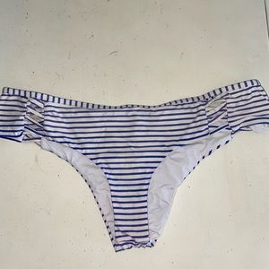 striped bikini bottoms